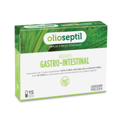 INELDEA OLIOSEPTIL GASTRO-INTESTINAL 15 CAPSULAS LV-CAPS CN 182636.7