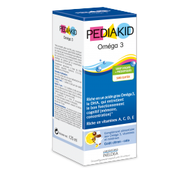 INELDEA PEDIAKID JARABE OMEGA 3 MEMORIA CONCENTRACION 125 ML