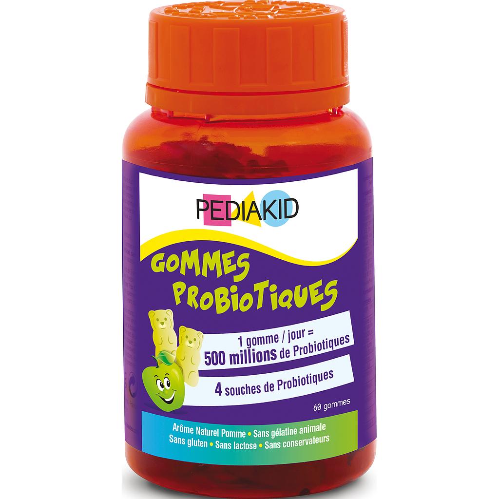 PEDIAKID GUMMIES PROBIOTICOS SABOR MANZANA  60 OSITOS CN 188883.9