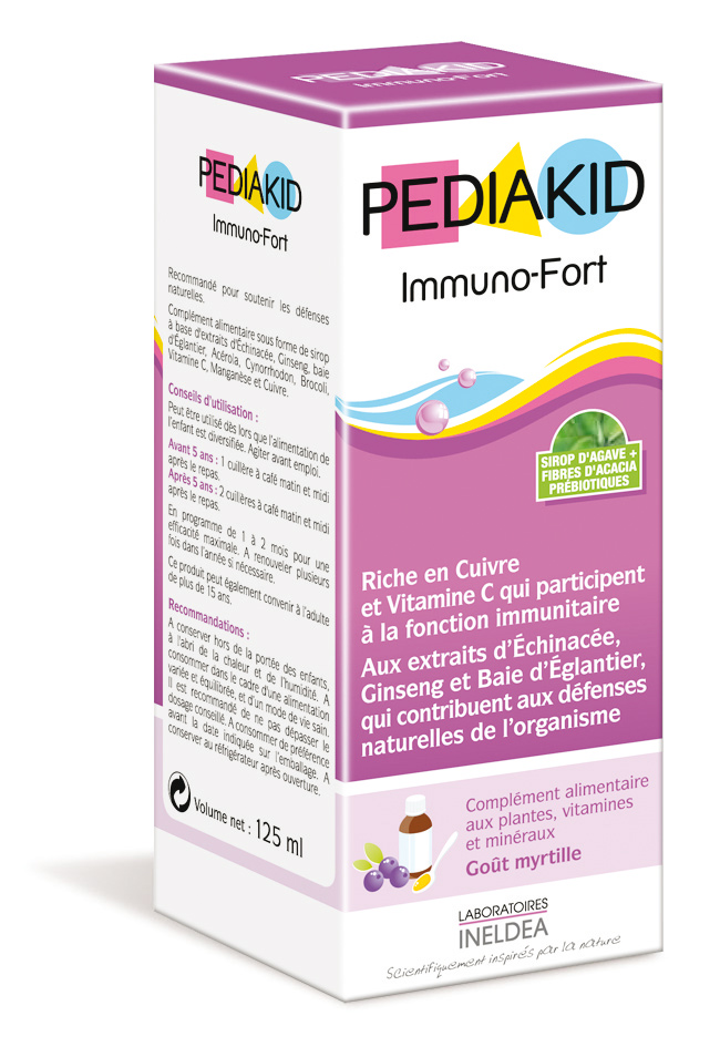 PEDIAKID INMUNO FORT FORMATO FAMILIAR 250 ML