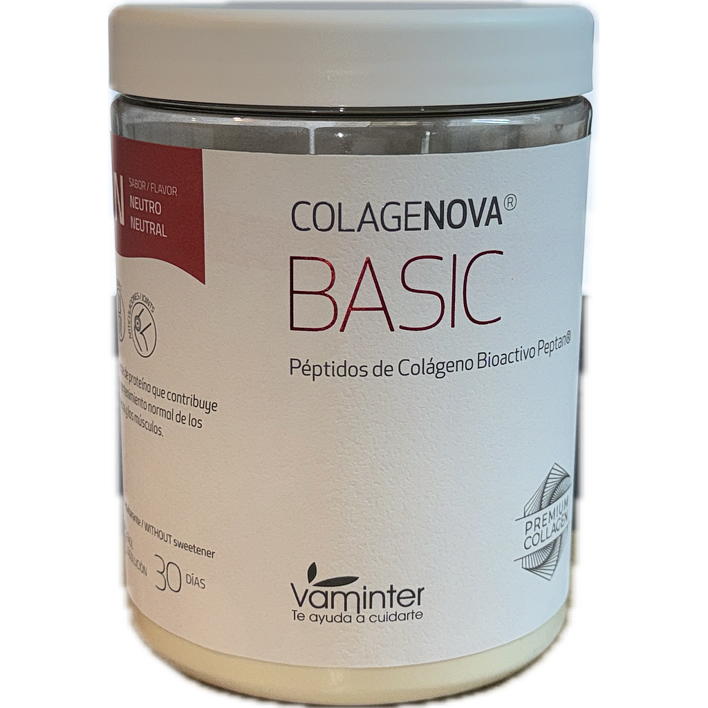 VAMINTER COLAGENOVA BASIC COLAGENO HIDROLIZADO NEUTRO 390G. 30 DIAS CN 168887.3