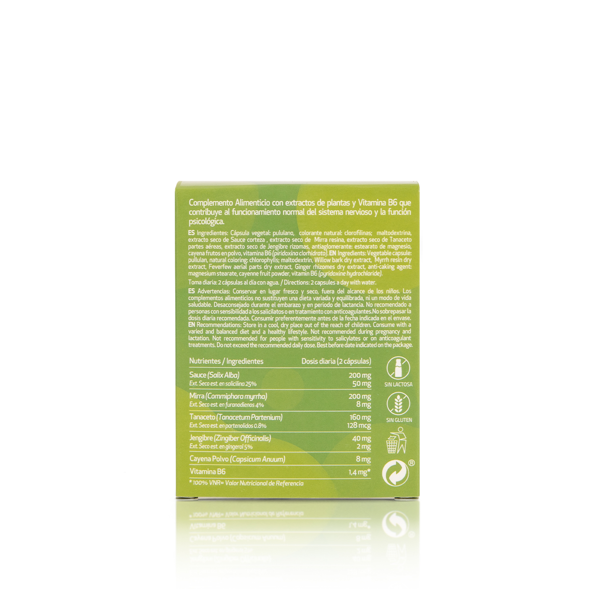 MIGRALESS 30 CAPSULAS MYRLIQ® TANACETUM SAUCE VAMINTER