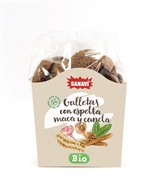 GALLETAS BIO ESPELTA MACA CANELA 200GRS