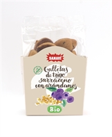 GALLETAS BIO SARRACENO ARANDANOS 150 GRS 