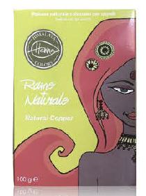 HENNA COBRE NATURAL 100 GRS - RAME NATURALE -