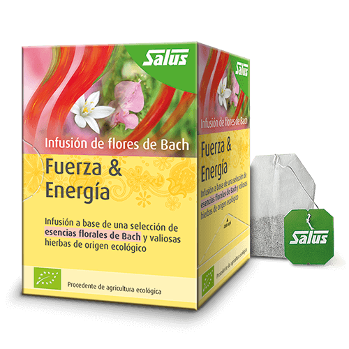 INFUSION DE FLORES DE BACH FUERZA Y ENERGIA BIO 15 FILTROS