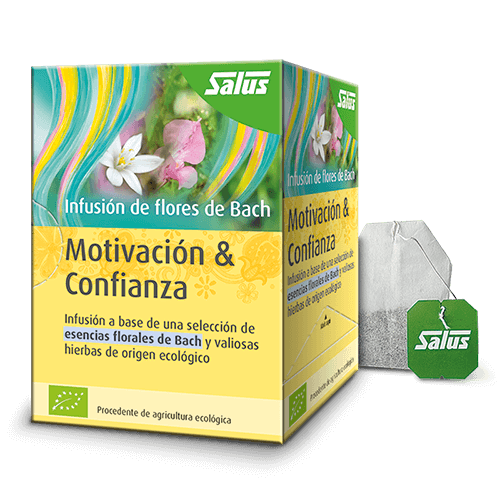 INFUSION FLORES DE BACH MOTIVACIÓN Y CONFIANZA BIO 15 FILTROS