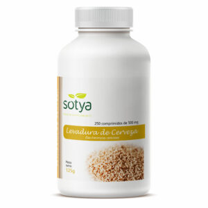 LEVADURA CERVEZA 500 MG/250 COMPR.  SOTYA