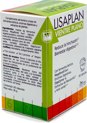LISAPLAN DIGELISE VAMINTER 60 CAP. PROB.+DIGEZYME