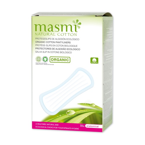 MASMI COMPRESAS ANATOMICAS 16 UNID 100% ALGODON