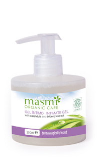 MASMI GEL INTIMO ECOLOGICO ORGANIC CARE 250 ML.