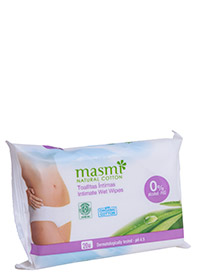 MASMI TOALLITAS INTIMAS MUJER 20 UND. ALGODON ECO