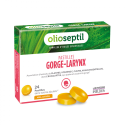 OLIOSEPTIL 24 PASTILLAS SUAVIZANTES MIEL+PLANTAS
