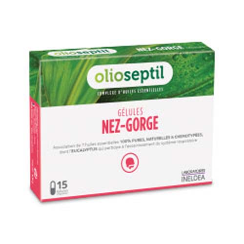 OLIOSEPTIL NARIZGARGAN. 15 CAP. VEGETAL LAB INELDEA