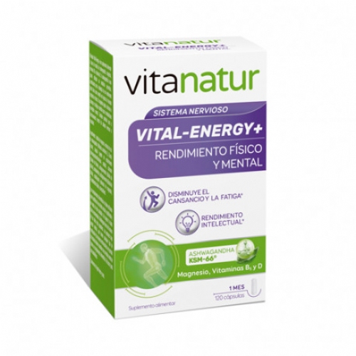 VITANATUR VITAL ENERGY 120 CAPS.