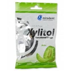 XYLITOL PASTILLAS SABOR MELON BOLSA 26 UND.