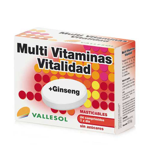 VALLESOL  MULTIVIT+GINSENG 24 comp.