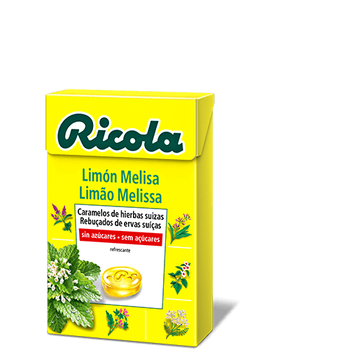 RICOLA CARAMELO S/A LIMON MELISA CAJA 50 grs. 