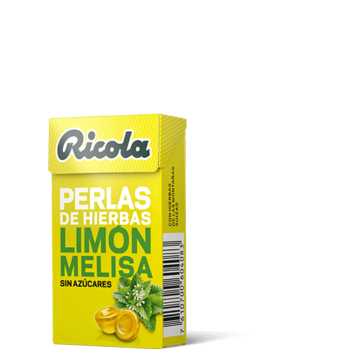 RICOLA PERLAS S/A LIMON CAJA 25 grs 