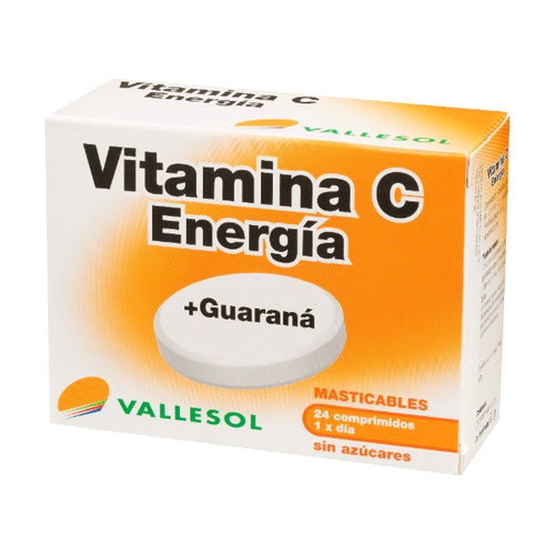 VALLESOL  VIT C + GUARANA 24 comp. 