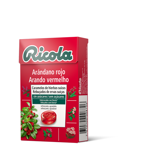 RICOLA CARAMELO S/A ARANDANO 50 grs.