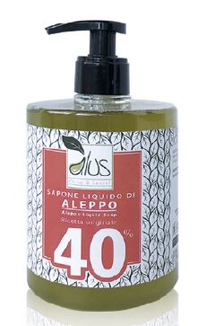 JABON ALEPO LIQUIDO 40% ALUS 500ml. 