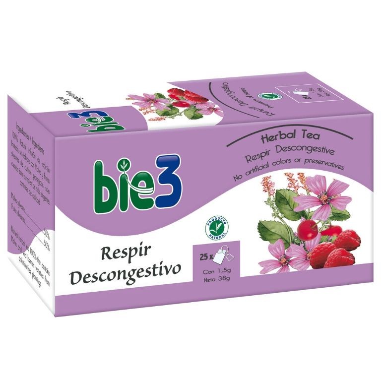 BIE3 RESPIR DESCONGESTIVO 25 INF.(FUMADORES)