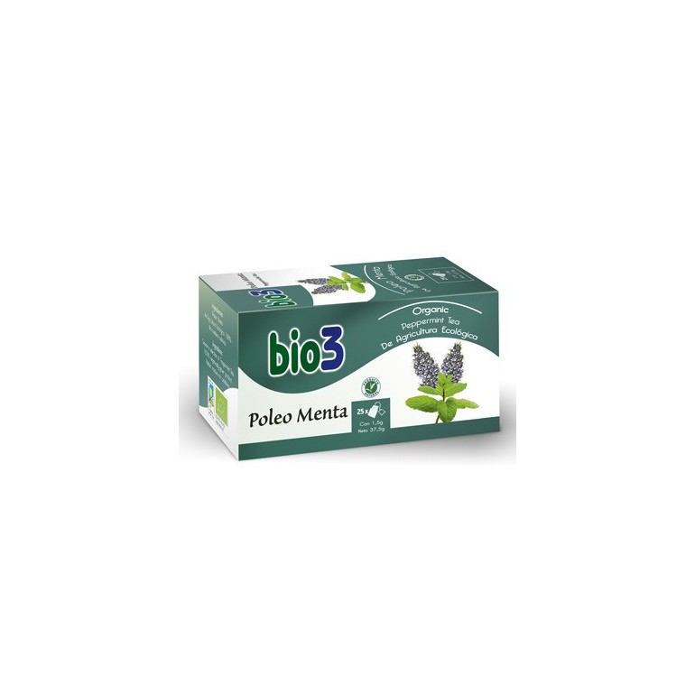 BIO3 POLEO-MENTA 25 INFUSIONES