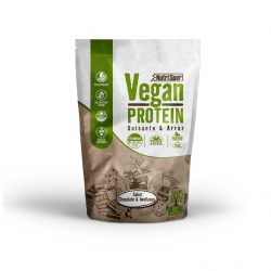 VEGAN PROTEIN SABOR VAINILLA COOKIES BOLSA 468 GRS. NUTRISPORT