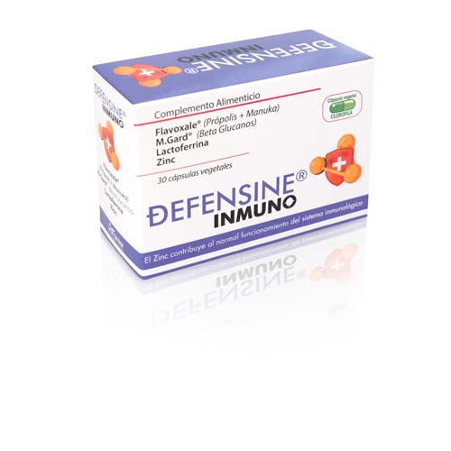 DEFENSINE INMUNO 30 cap. LACTOFERRINA/B.GLUCANOS/MANUKA