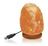 LAMPARA SAL USB ROSA