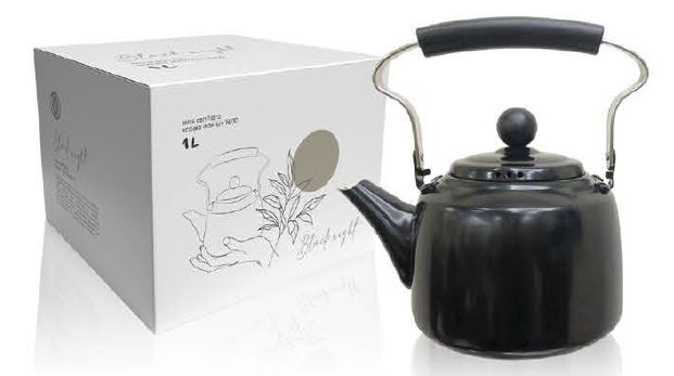 TETERA ACERO INOX. BLACK NIGHT 1000ml. fin de serie