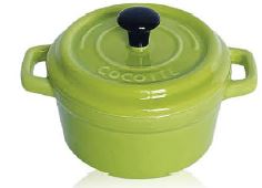 VELA  ACEITE PALO SANTO PORCELANA 120 grs- MINI CAZUELA VERDE