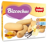 BIZCOCHO DE VAINILLA SIN GLUTEN 150 GRS. SANAVI