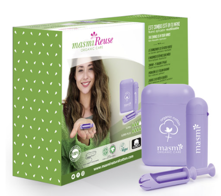 APLICADOR REUTILIZABLE TAMPONES MASMI SUPER (7) Y SUPER PLUS (7)