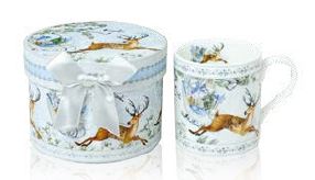 TAZA INFUSION CHRISTMAS WHITE PICOLA PORCELANA 250 ml fin de serie