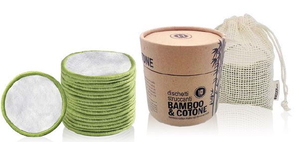 DISCOS LIMPIADORES BAMBU Y ALGODON bote 10 unid.