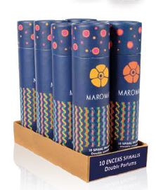 INCIENSO SPIRALE DUO EXPOSITOR 4 PZ x 2 RF