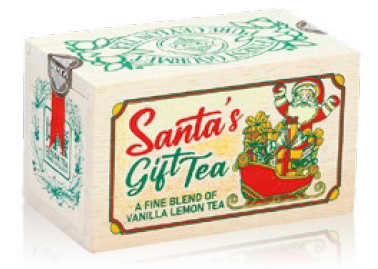 CAJA MADERA TÉ CEYLAN SANTA'S GIFT 100 grs.