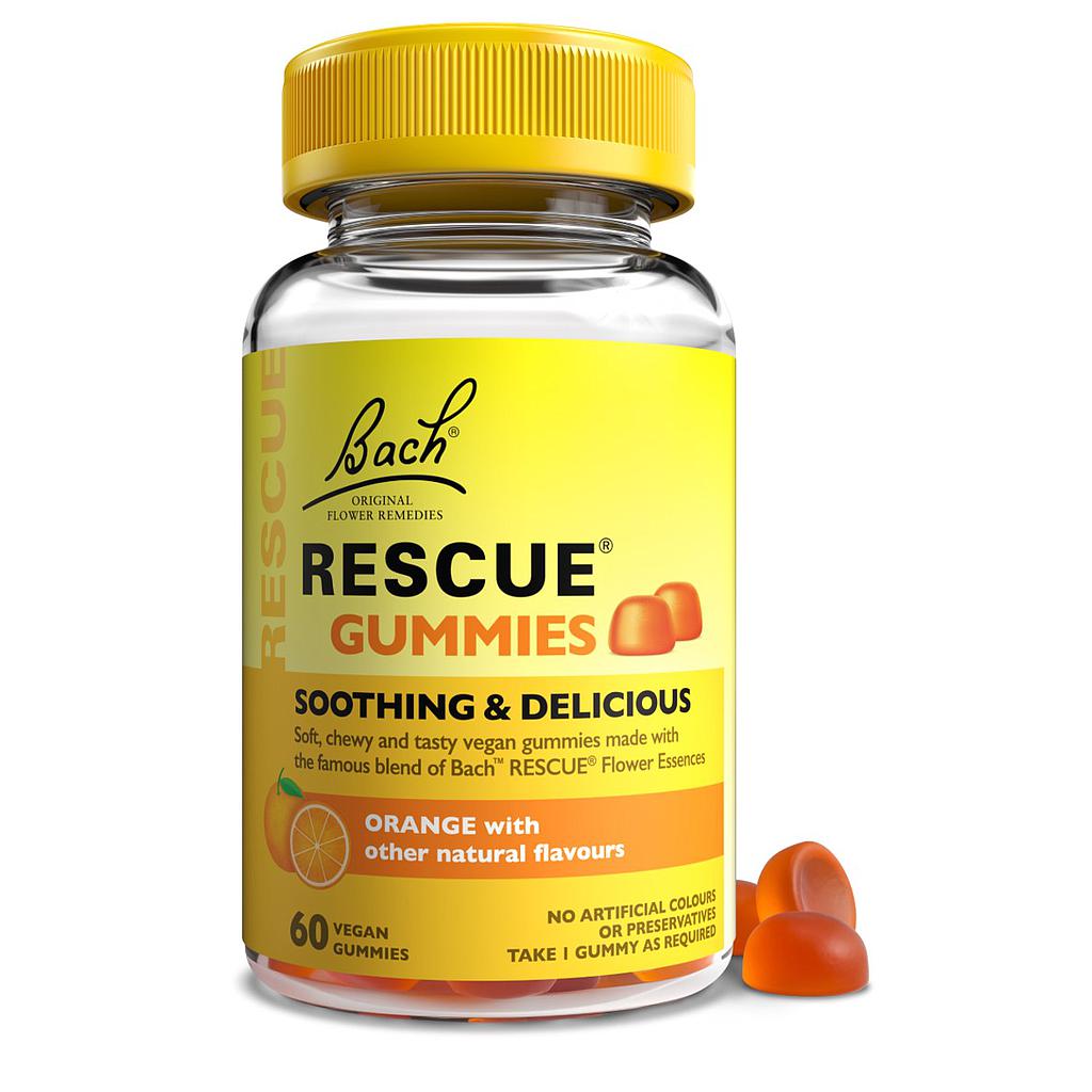 FLORES BACH RESCUE GUMMIES 60 unidades