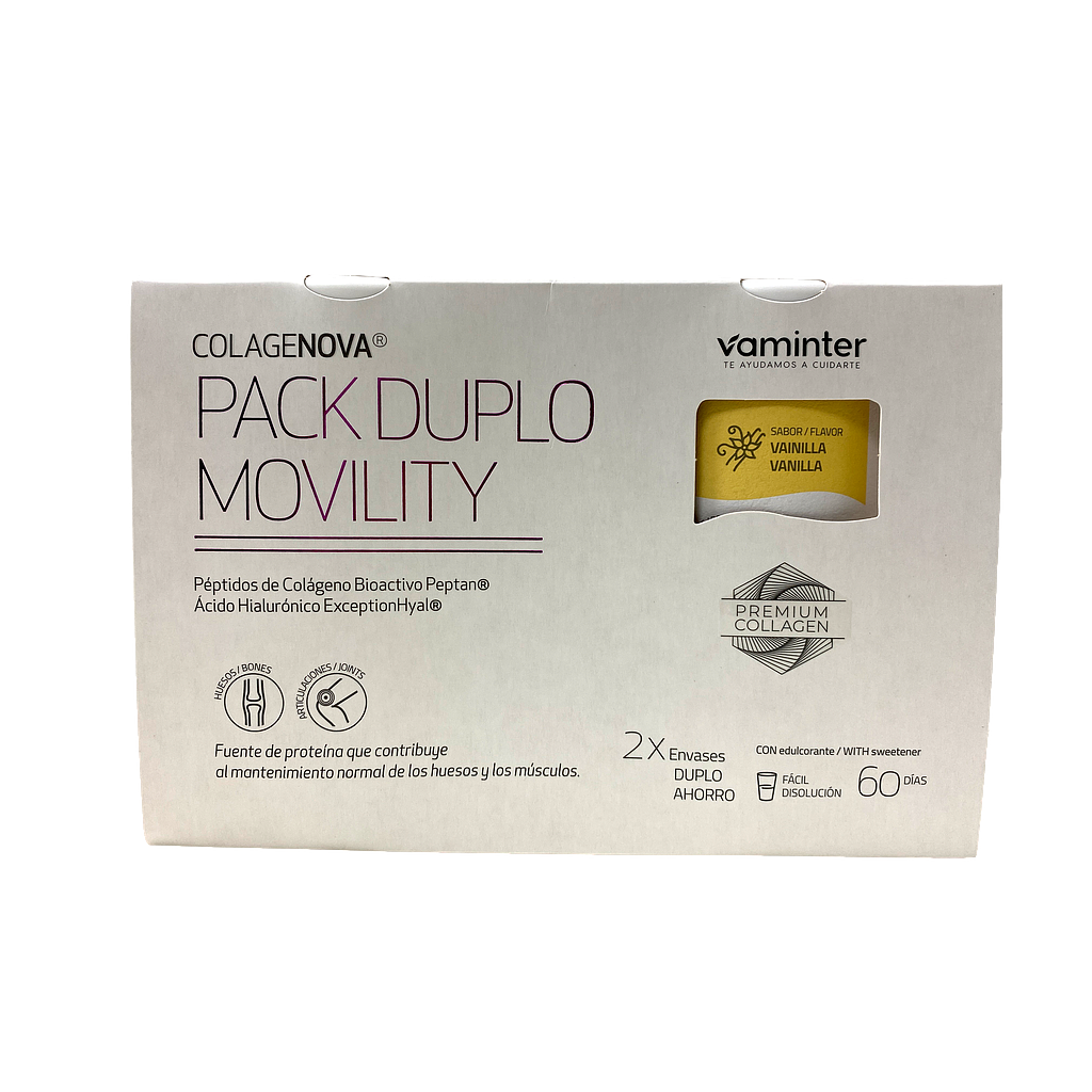 COLAGENOVA PACK DUPLO MOVILITY VAINILLA 2ª unid. 50%