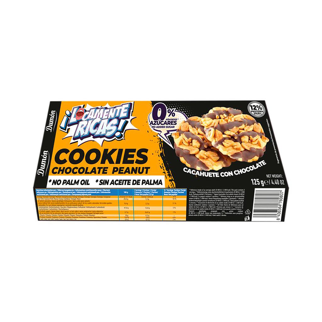 Dumón Cookies Choco peanut -125g 0% azúcares