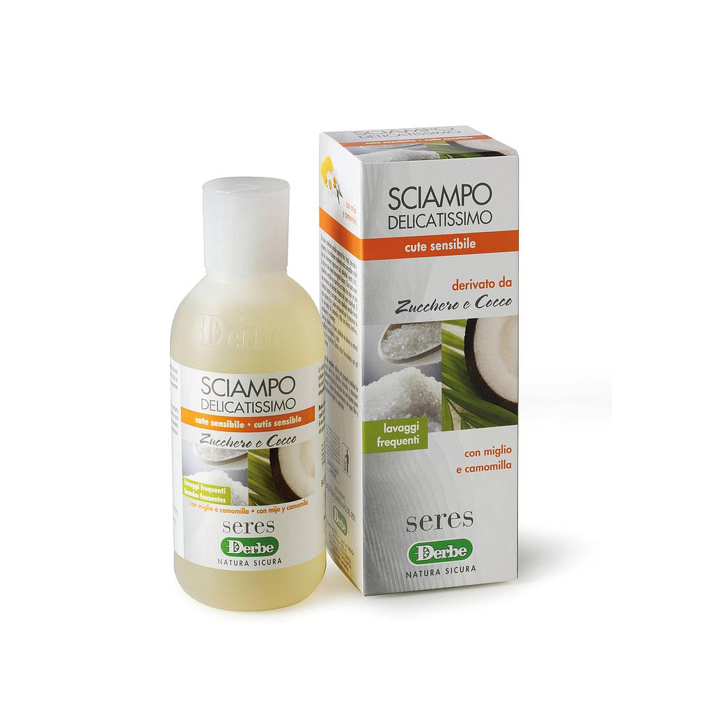 CHAMPU AZUCAR/COCO SENSIBLE LAV/FREC 200ML. DERBE