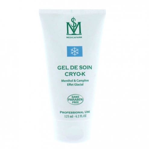 CRYO-K GEL E.GLACIAR MENTOL-ALCANFOR 125ML. MEDICAFARM