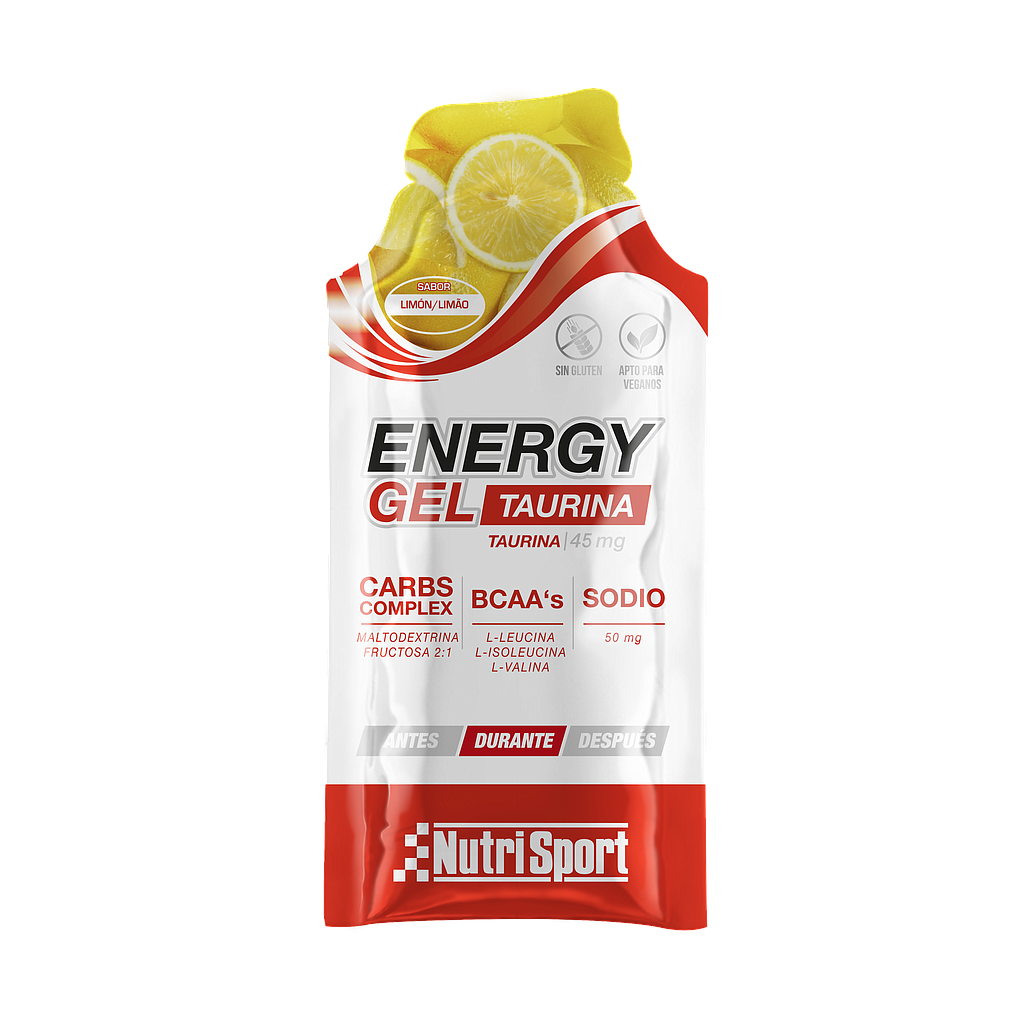 CYCLING GEL 40 GRS.TAURINA LIMON EXP.24 GELES