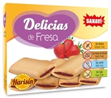 DELICIAS BARRITAS CON FRESAS SIN GLUTEN 150 GRS. SANAVI