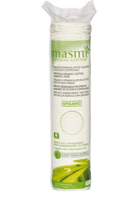 DISCOS DESMAQUILLAR ALGODON ECOLOGICO 80 UNID. MASMI