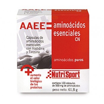 AMINO. ESENCIALES 100 CAPS. 500MG.