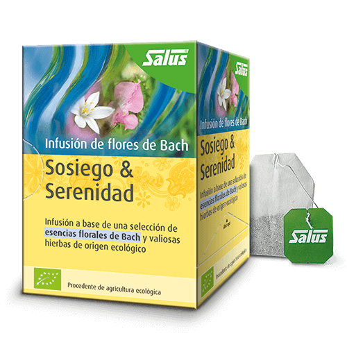 INFUSION DE FLORES DE BACH SOSIEGO Y SERENIDAD BIO 15 FILTROS