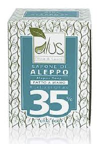 JABON ALEPO 35% ALUS PASTILLA 200GRS.